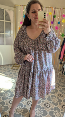 [L/XL] Sukienka oversize NOWA wiskoza ecovero