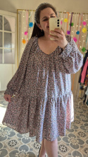 [L/XL] Sukienka oversize NOWA wiskoza ecovero