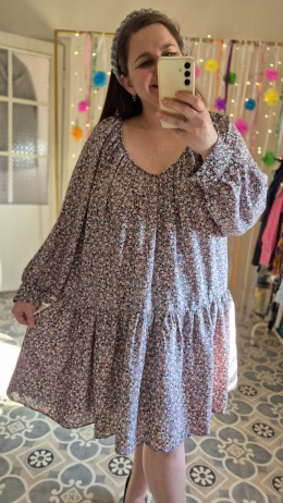 [L/XL] Sukienka oversize NOWA wiskoza ecovero