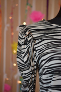[M/L] Bluzka zebra wiskoza