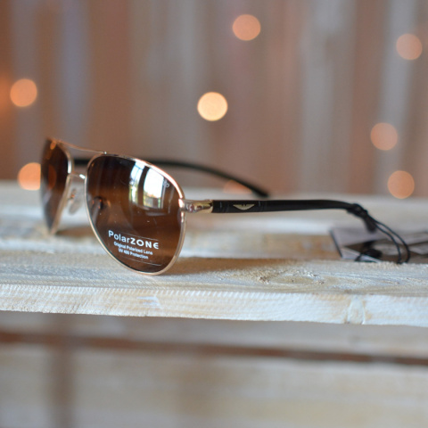 TOP GUN brązowe szkła okulary z polaryzacją TOP GUN brązowe szkła okulary z polaryzacją