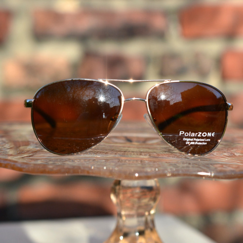 TOP GUN brązowe szkła okulary z polaryzacją TOP GUN brązowe szkła okulary z polaryzacją