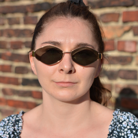 HEKSA zielonkawe szkła okulary z polaryzacją HEKSA zielonkawe szkła okulary z polaryzacją