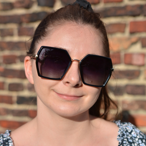 KLAUDIA 2.0 czarne okulary z polaryzacją KLAUDIA 2.0 czarne okulary z polaryzacją