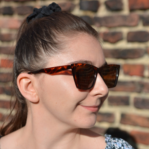 KOCICE panterka okulary z polaryzacją KOCICE panterka okulary z polaryzacją