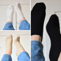 [38-40] 1 LETNIE ZOKI len+bawełna (stopki)
