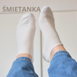 [41-43] 1 LETNIE ZOKI len+bawełna (stopki)
