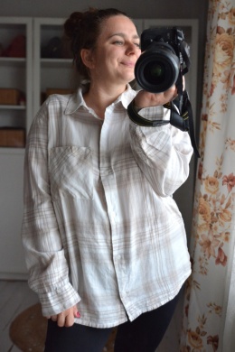 [L/XL] Koszula 100% bawełna flanelka oversize