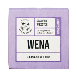 4 Szpaki Nawilżający szampon w kostce WENA x Kasia Sienkiewicz
