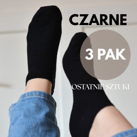 letnie zoki len+bawełna [35-37] 3PAK (stopki)
