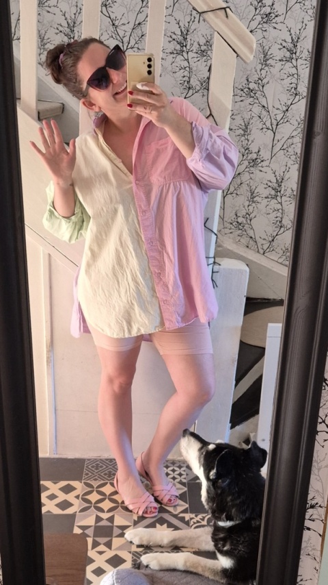 OSTATNIE PARY M I XL Kokolarki cieliste bawełna organiczna GOTS