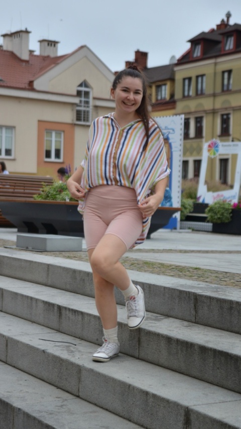 OSTATNIE PARY M I XL Kokolarki cieliste bawełna organiczna GOTS