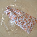 ZESTAW Kuferek łąka kwietna upcykling (pomarańczowe kwiatki) ETUI GRATIS!