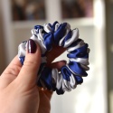 Jedwab mini/midi gumka upcykling scrunchie paski