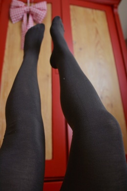 Wełna merino rajstopy CZEKOLADOWY BRĄZ