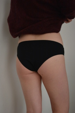 BELLA figi bawełna GOTS PREMIUM czarne