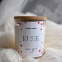 KUSIK ❤ Duża świeca sojowa koko szanel (L)