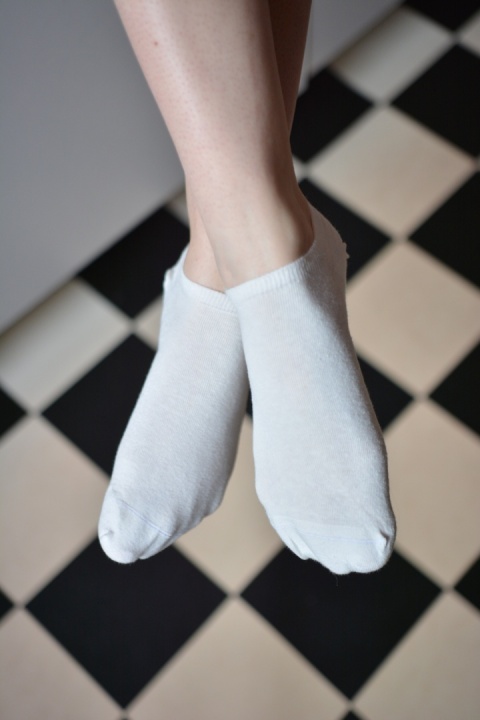 LETNIE ZOKI len+bawełna [35-37] 3PAK (stopki)