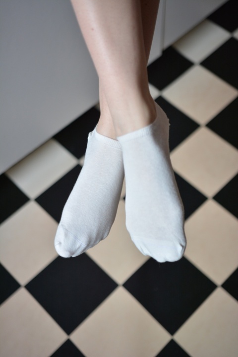 LETNIE ZOKI len+bawełna [35-37] (stopki)