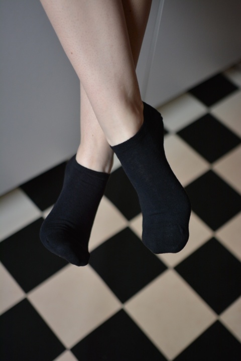 LETNIE ZOKI len+bawełna [35-37] (stopki)