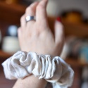 Wiskoza/rayon gumka maxi upcykling scrunchie