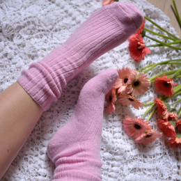 [39-41] Fest Ciepłe Zoki BARBIE (wełna jagnięca)