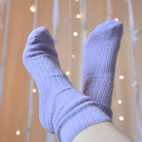 [35-38] Fest Ciepłe Zoki LAWENDA (wełna jagnięca)